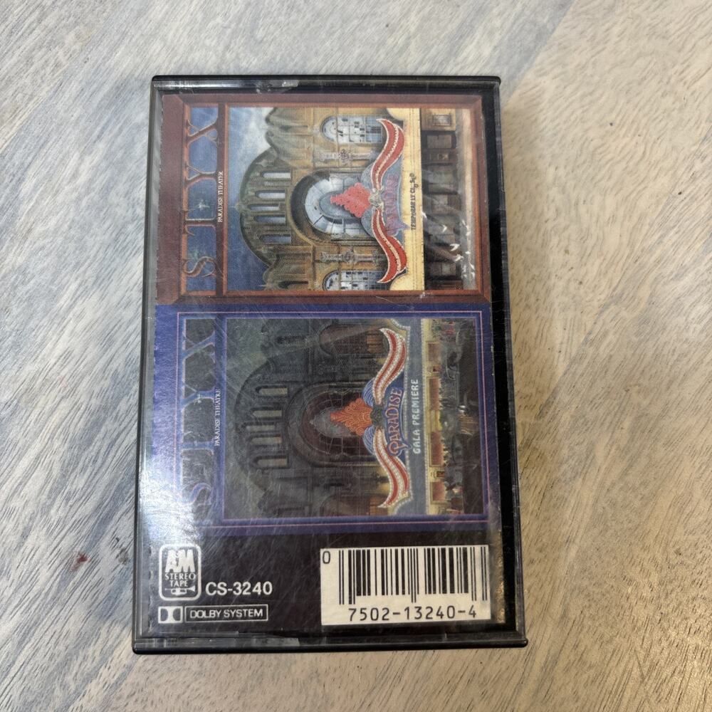 Paradise Theater by Styx (Cassette, 1990)
